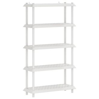 vidaXL Estanter&iacute;a 5 Niveles 100 X 40 X 177 Cm Pp Blanco Vidaxl
