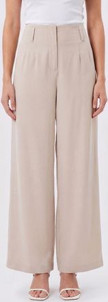 Federica Tosi Pantaloni sartoriali in cr&ecirc;pe