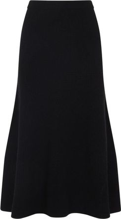 Fabiana Filippi Virgin Wool Midi Skirt
