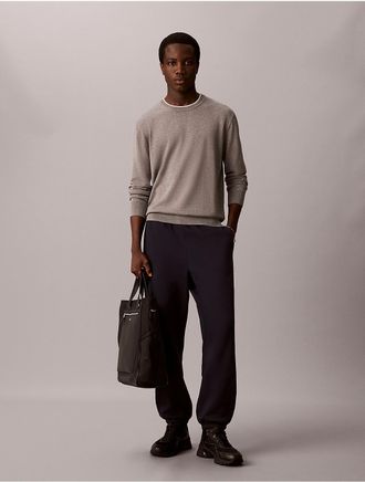 Calvin Klein Mens CK Logo Joggers - Blue - 2XL
