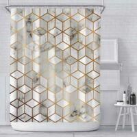 OEM Cortina De Ducha De Poli&eacute;ster Resistente Al Moho, Original E Impermeable, Lavable A M&aacute;quina, Con 12 Ganchos, Tama&ntilde;o 180x180 Cm