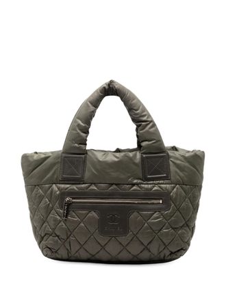 Chanel 2010-2011 Small Quilted Nylon Coco Cocoon tote bag - women - Nylon - One Size - Green