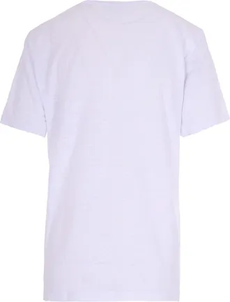 Isabel Marant Womens T-Shirt Zewel White-Light Gold Linen T-Shirts & Jerseys White/light