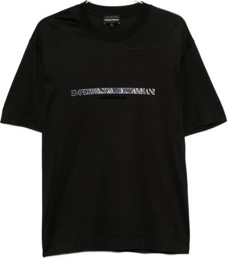 Emporio Armani Hombre, Camisetas, Negro, Talla: M