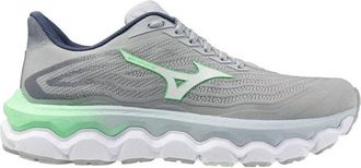Mizuno Womens Wave Horizon 8 Shoe In Pearl Blue/white