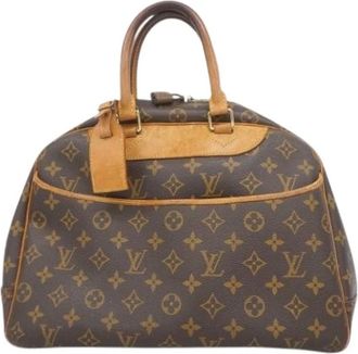 Louis Vuitton Pre-owned Handbags, female, Brown, Size: ONE SIZE Pre-owned Fabric Handbag