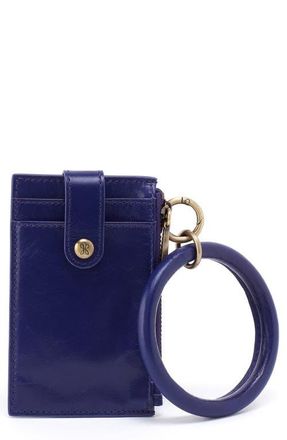 Hobo Ring Credit Card Leather Wristlet in Winter Violet at Nordstrom