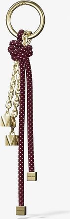 Michael Kors Gold-Tone and Speckled Cord Bag Charm