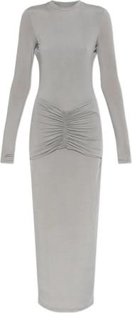 Balmain Backless Dress - Dames - Maxi kleedjes - Grijs - S - Kleedjes