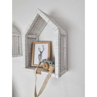 OEM Casa De Mimbre - Gran Armario De Pared Blanco