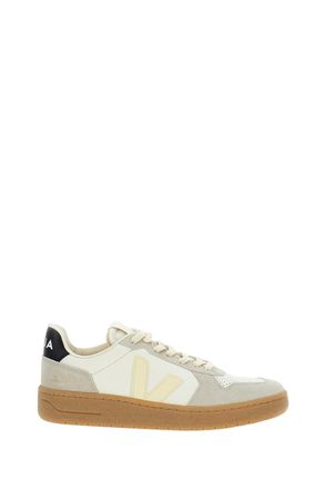 Veja White V82 Leather Sneakers