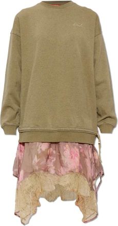 Diesel Donna, Abiti, Verde, XS, new