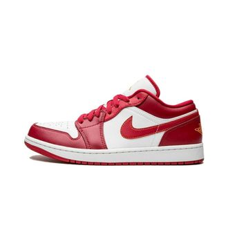 Nike Jordan 1 Low - unisex - Sport - Rood - Maat: 44 1/2 EU Leer