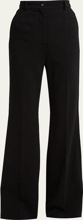Dolce & Gabbana Milan Stitch Flare Trousers