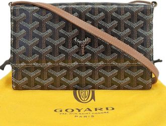 Goyard Varennes Shoulder Wallet PVC Leather
