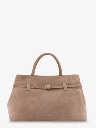 Manu Atelier Borsa a spalla Le Cambon 35 in suede - MANU ATELIER - gender_Woman