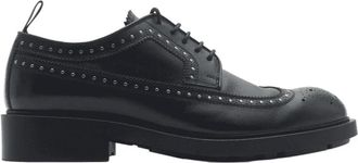 Burberry Zakelijke Schoenen - Heren - Nette schoenen - Zwart - 41 EU - Leer - Schoenen