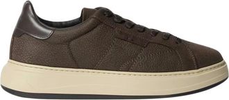 Woolrich Schoenen, Heren, Bruin, 41 EU, Leer, Arrow Sneakers