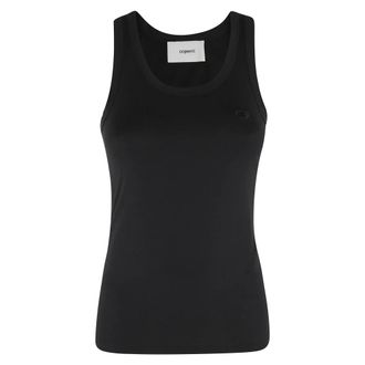 Coperni Sleeveless Tops, female, Black, Size: XS Lightweight Top