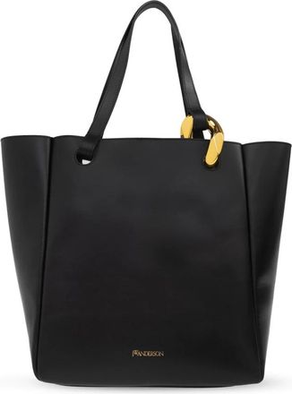 J.W.Anderson shopper bag - Dames - Shoppers - Zwart - ONE Size - Leer - Tassen
