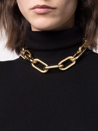 Federica Tosi Chain Necklace In Golden Brass Woman ab 181,95
