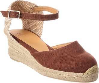 Castaner Carol Canvas Wedge Sandal