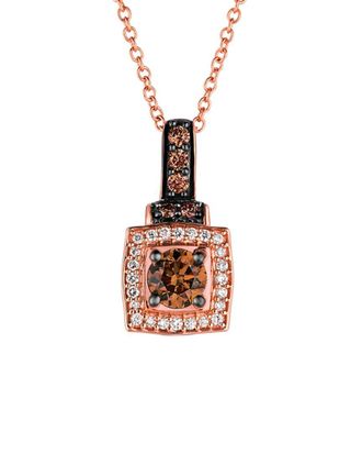 Le Vian 14K Rose Gold 0.46 Ct. Tw. Diamond Pendant