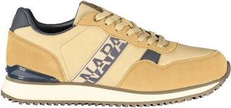 Napapijri Fabric Sneaker - Heren - Sneakers - Beige - 45 1/2 EU - Polyester - Schoenen