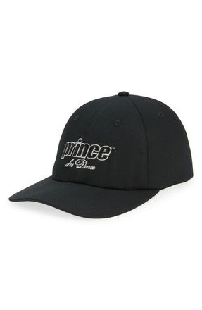 Les Deux x Prince Dad Cap in Black at Nordstrom