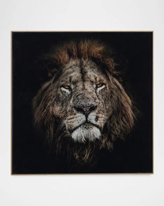 John-Richard Mufasa Framed Photo Print by Rodney Bursiel