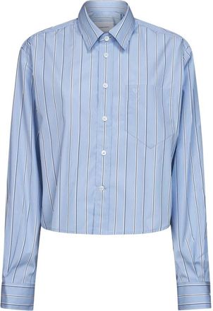 Ami Shirts - Dames - Overhemden - Blauw - XS - Overhemden