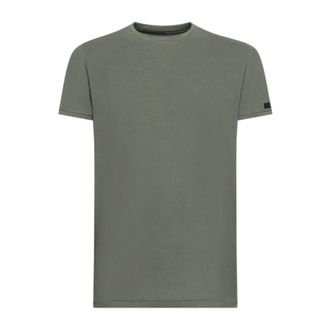 Roberto Ricci Design T-Shirts, male, Green, Size: 2XL Techno Wash Piqu&egrave; Shirty