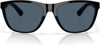 Costa Corrientes 57mm Sunglasses in Black /Gray at Nordstrom