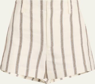 A.L.C. Mac Stripe Shorts