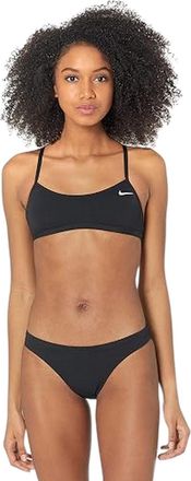 Nike Dames Racerback Bikini Set (Zwart)