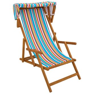 vidaXL Silla De Terraza 3 Posici&oacute;n Madera De Eucalipto Maciza Vidaxl