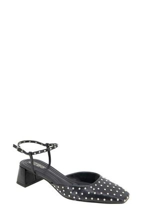 BCBGeneration Queenie Ankle Strap Pump in Black Stud at Nordstrom, Size 7.5