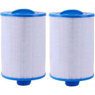 OEM Paquete De 2 Cartuchos De Filtro Para Jacuzzis - Di&aacute;metro 150 Mm - Altura 241 Mm - Superficie De Filtraci&oacute;n 45 M&sup2; - Compatible Con Unicel, Pleatco, Wa