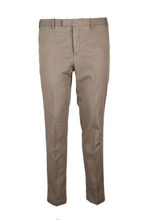 Pantaloni Torino Mens Lyocell/Cotton Stretch Trousers - Turquoise