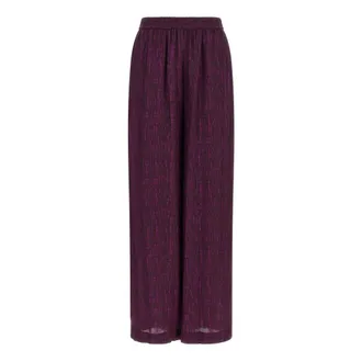 Gianluca Capannolo Mujer, Pantalones, P&uacute;rpura, Talla: M