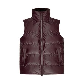 Rains Alta Vision Puffer Vest - Dames - Bodywarmers - Bruin - L - Jassen