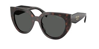 Prada PR 14WS 17N40L Womens Sunglasses Tortoiseshell Size 52