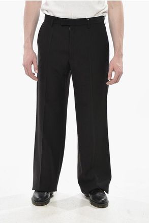 Maison Margiela MM10 Virgin Wool-Blend Pants With Straight Hem size 52