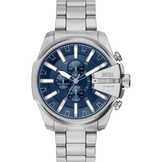 Diesel Mega Chief Gunmetal Chronograph Watch, 48mm in Silver at Nordstrom