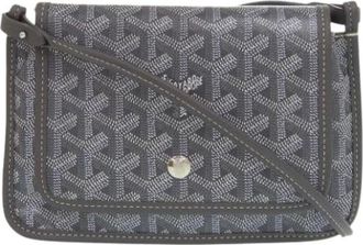 Goyard Pre-owned Cross Body Bags, female, Gray, Size: ONE SIZE Pre-owned Vintage Shoulder Bag