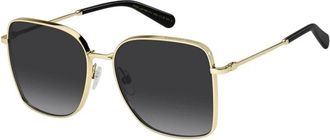 Marc Jacobs Authentieke stijlvolle zonnebril van premium kwaliteit - Dames - Zonnebrillen - Geel - 58 MM - Accessoires