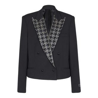 Balmain Hombre, Chaquetas, Negro, Talla: S