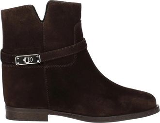 Via Roma 15 Tronc Spacco Acc New - Dames - Enkellaarsjes - Bruin - 36 EU - Leer - Schoenen