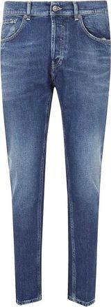 Dondup Slim-fit Jeans - Heren - Slim Fit Jeans - Blauw - W33 - Denim - Jeans