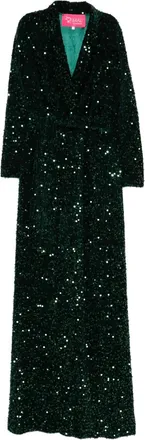 Miau by Clara Rotescu Amal gown - Green
